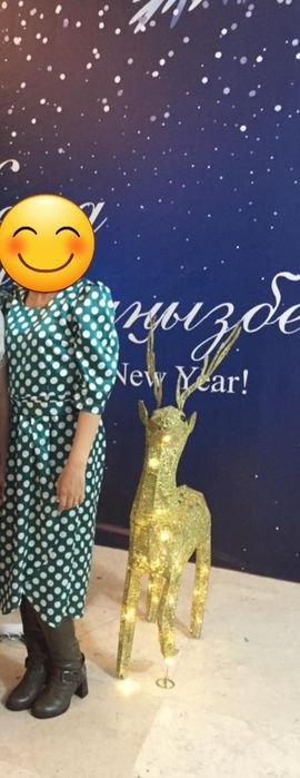 Продам платье в горошек