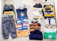 Lot haine 74-86, pantaloni, bluza, geaca, vesta