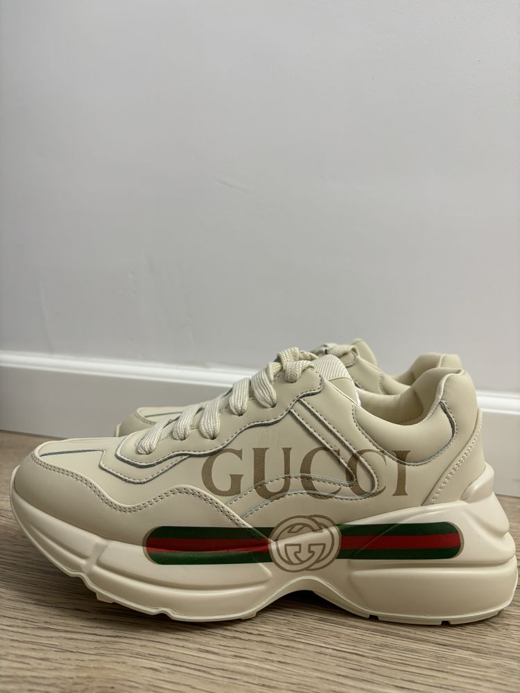 Adidasi Gucci piele naturala 38