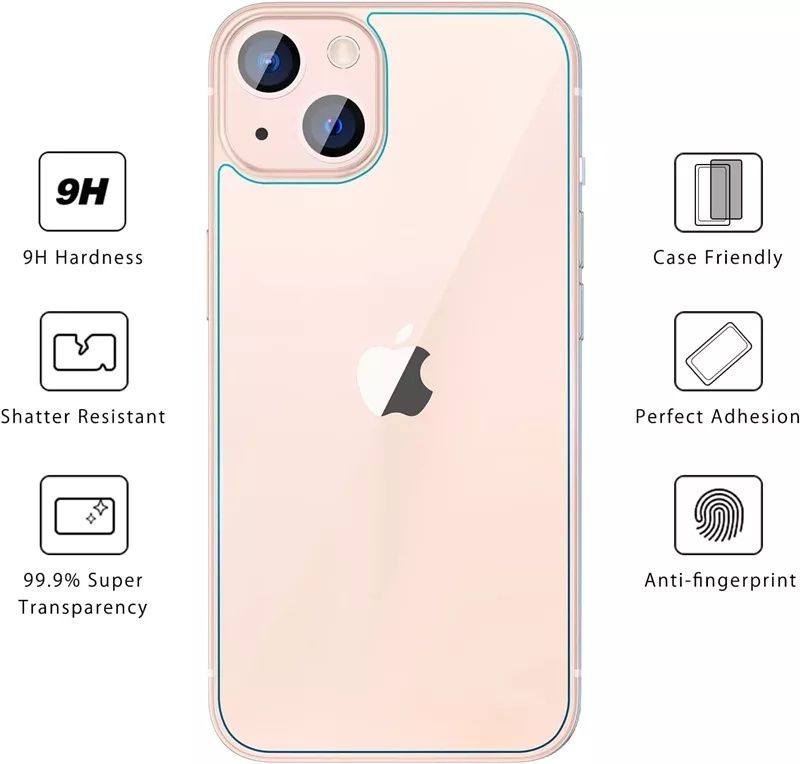 Стъклен Протектор за гръб за Apple iPhone 14 /14 Pro Max /Plus 13 Mini