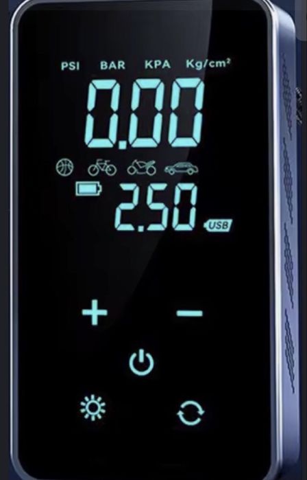 Mini compresor wireless  auto/ moto portabil ( 1 bucată )