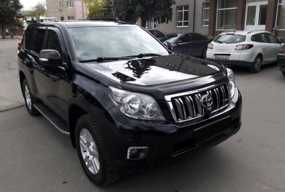 Дефлектор капота Toyota LC Prado 150 с 2009 по 2013