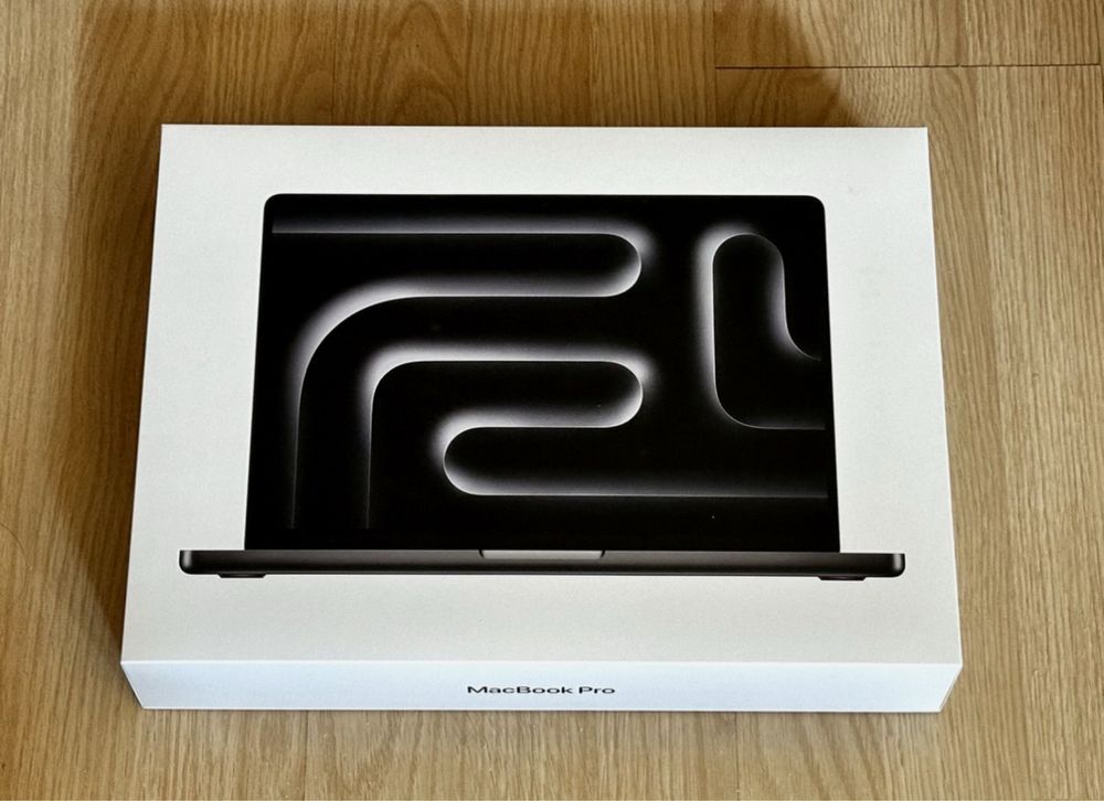 ЧИСТО НОВ MacBook Pro 14" M4 PRO Chip 12-CPU/16-GPU/24RAM/512SSD