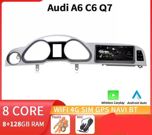 Navigatie Audi A6 C6 Q7 Android 8Gb Ram!