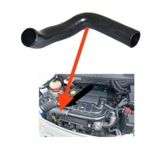 Furtun radiator intercooler Land Rover Freelander 1997-2006, 50/50mm, material Cauciuc, 4310PT-1