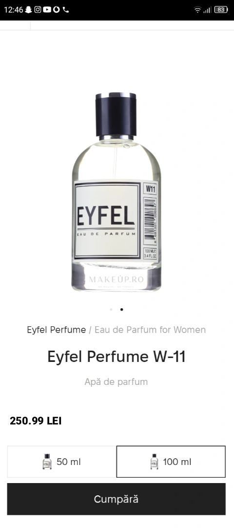 Parfum barbatesc EYFEL