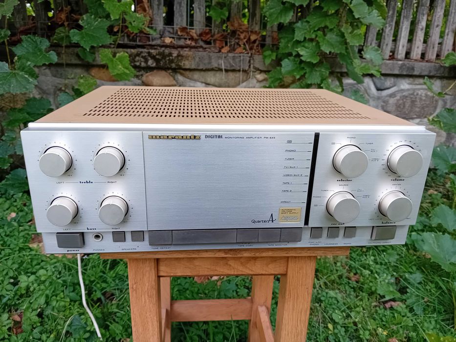 Marantz PM-64 MK2, amplificator deosebit, raritate