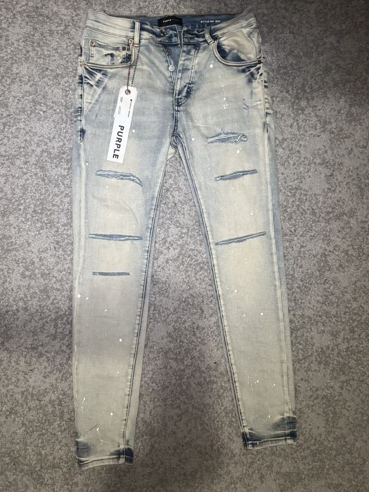 Blugi Purple Brand – Model Skinny Distressed