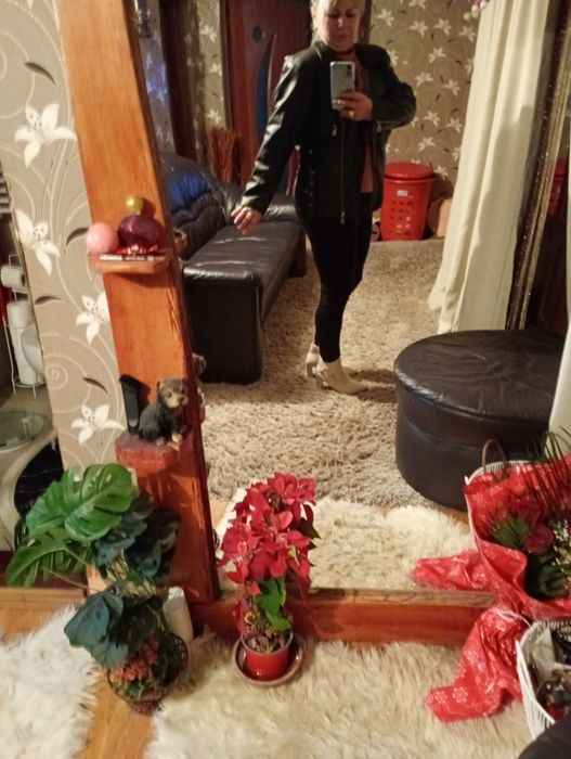 Geaca de piele naturala mărimea L