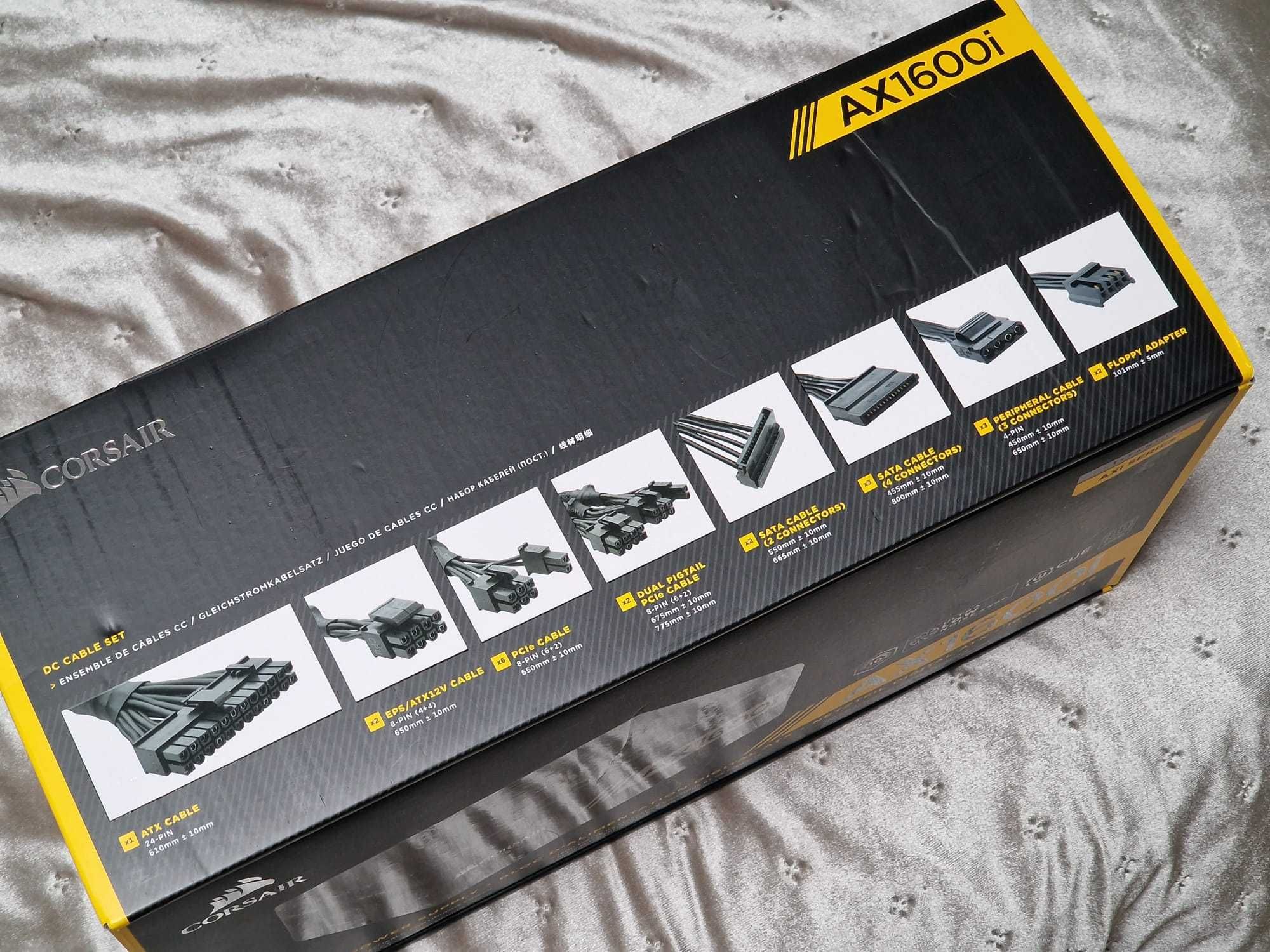 Sursa PC Corsair AX1600i, 80+ Titanium, 1600W [ CP-9020087-EU ]