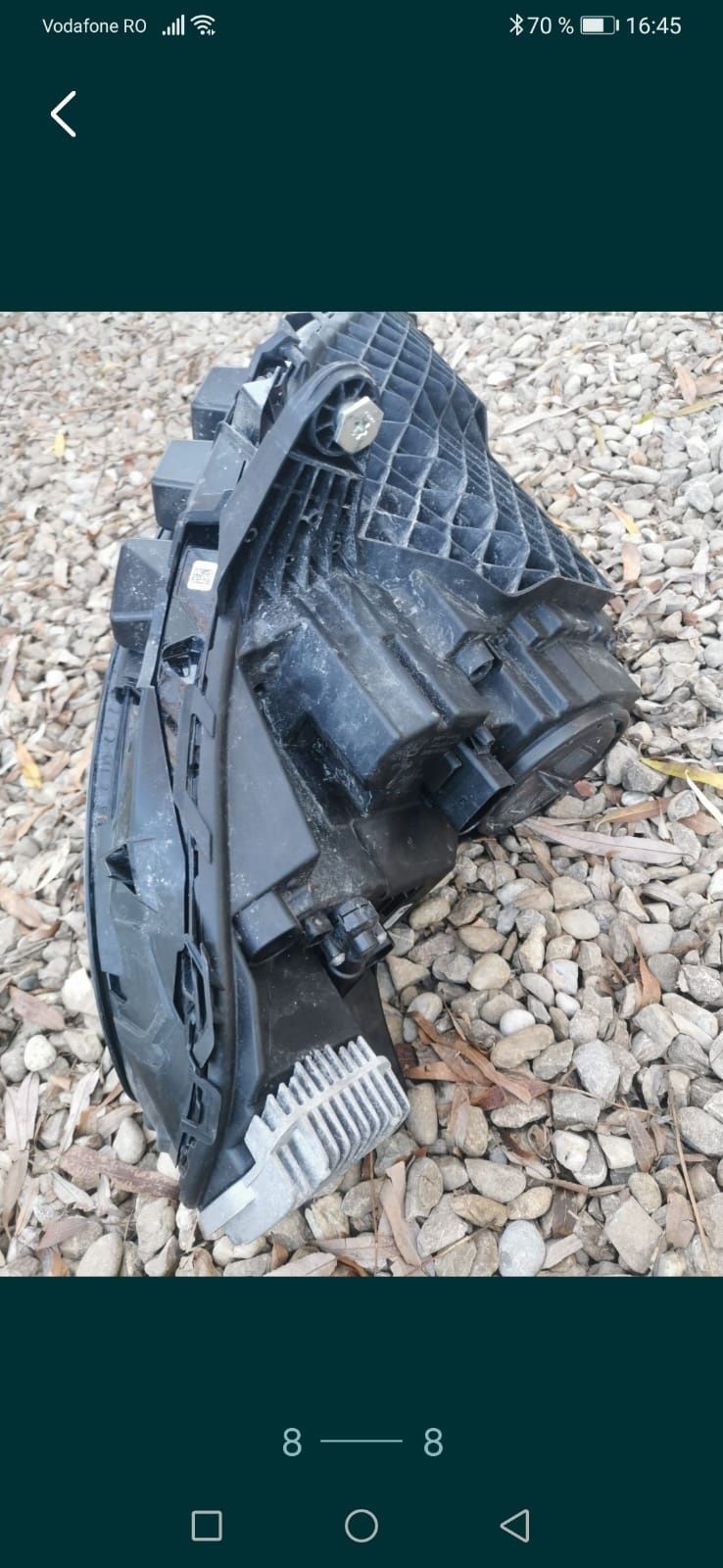 Bara spate aripa far faruri full led Mercedes EQC W293 X293 AMG