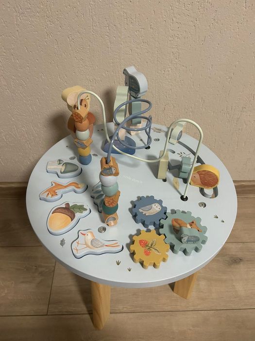 Детска активна маса Little Dutch Forest Friends