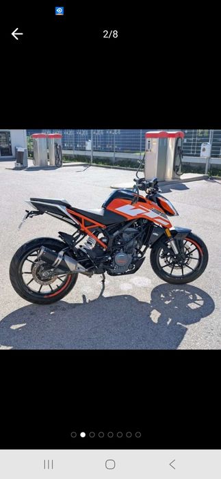 KTM DUKE и KTM RC  125 куб. Първи собственик! AKRAPOVIC!