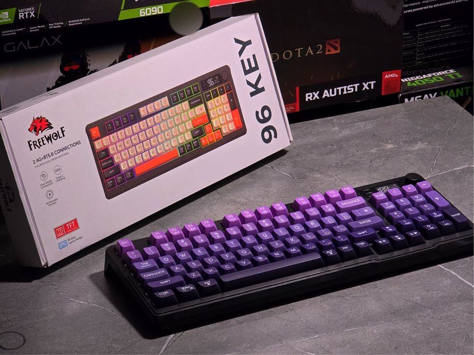 Клавитура FreeWolf 96 KEY