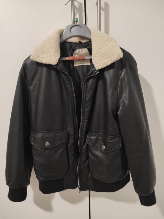 Geaca zara piele eco 9/11 ani 2 modele