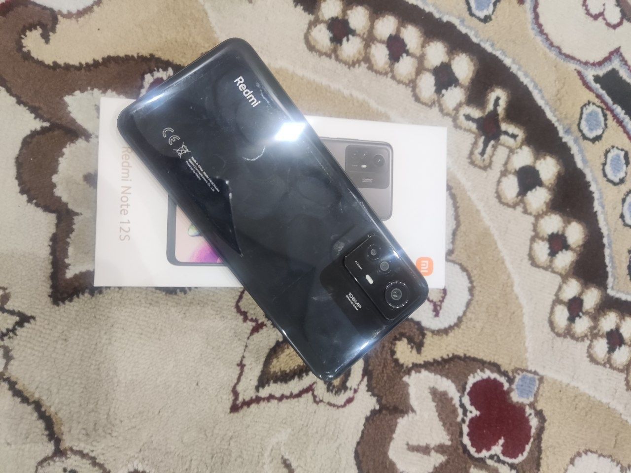 Xiaomi note 12 s 8/256 karobka dokument