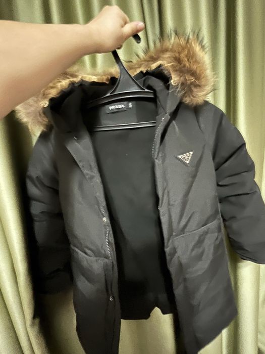 Зимнии куртка  лесная полянааааа