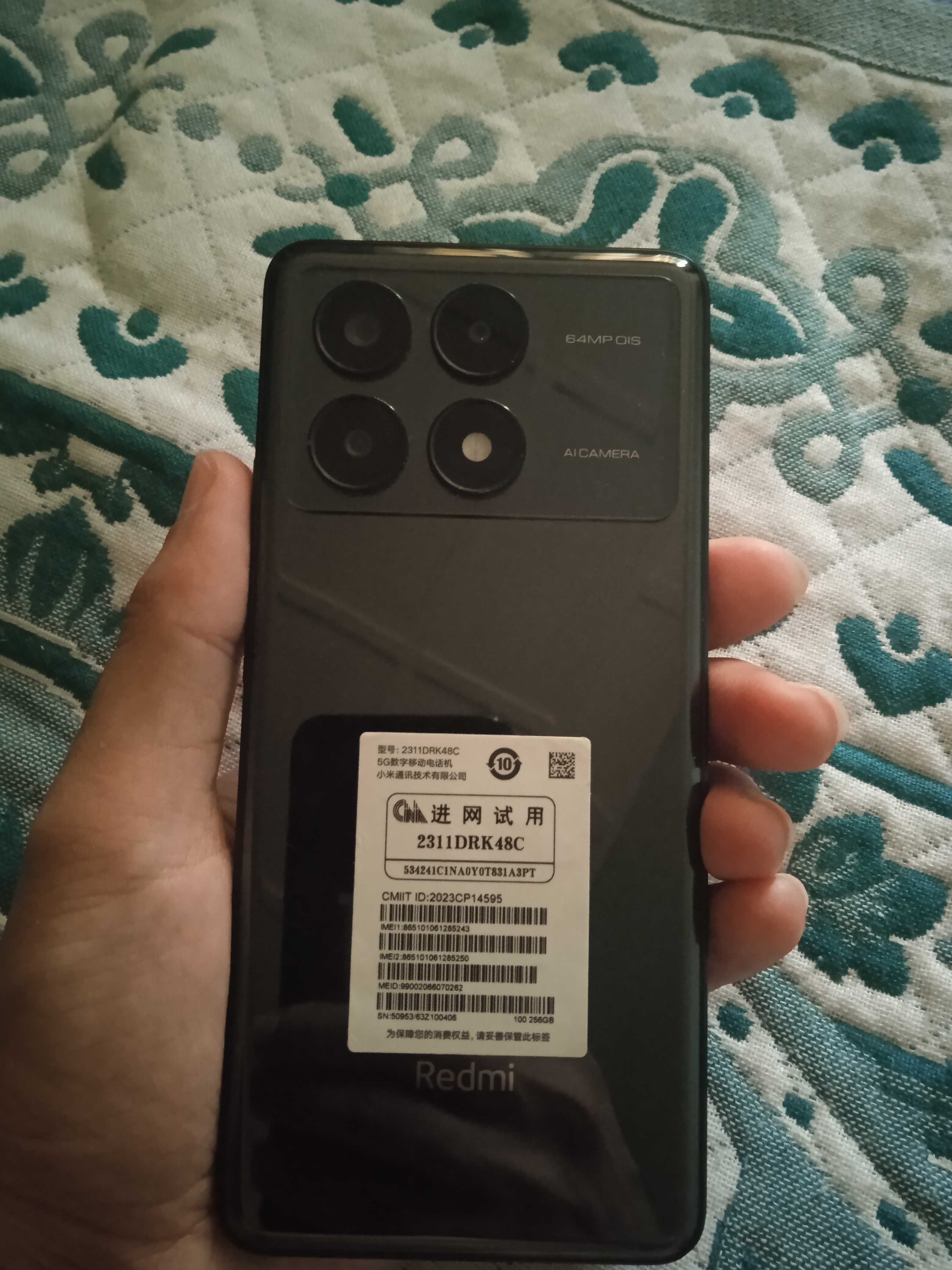 Redmi k70e (Poco x6 pro) 256/8