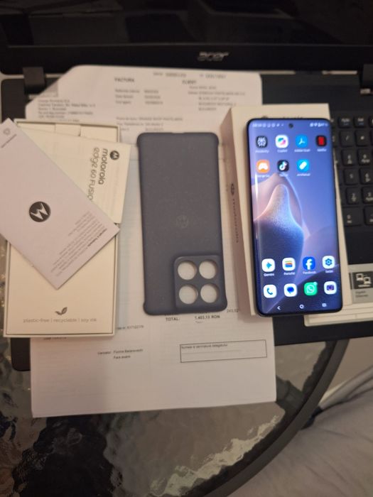 Telefon Motorola edge 60 fusion Nou , ca Samsung, Xiaomi etc.