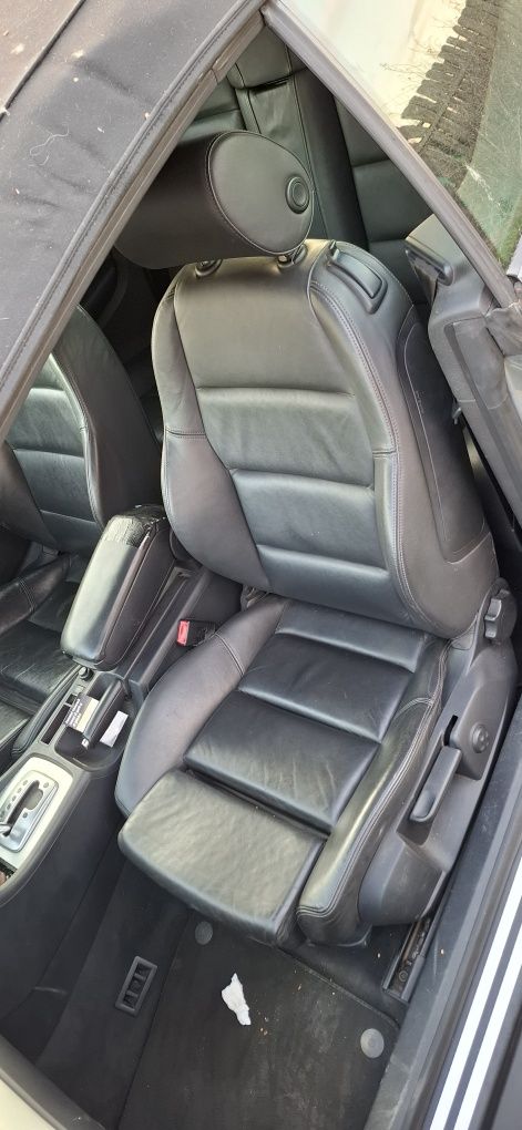 Interior piele s-line audi a4 cabrio b6 b7