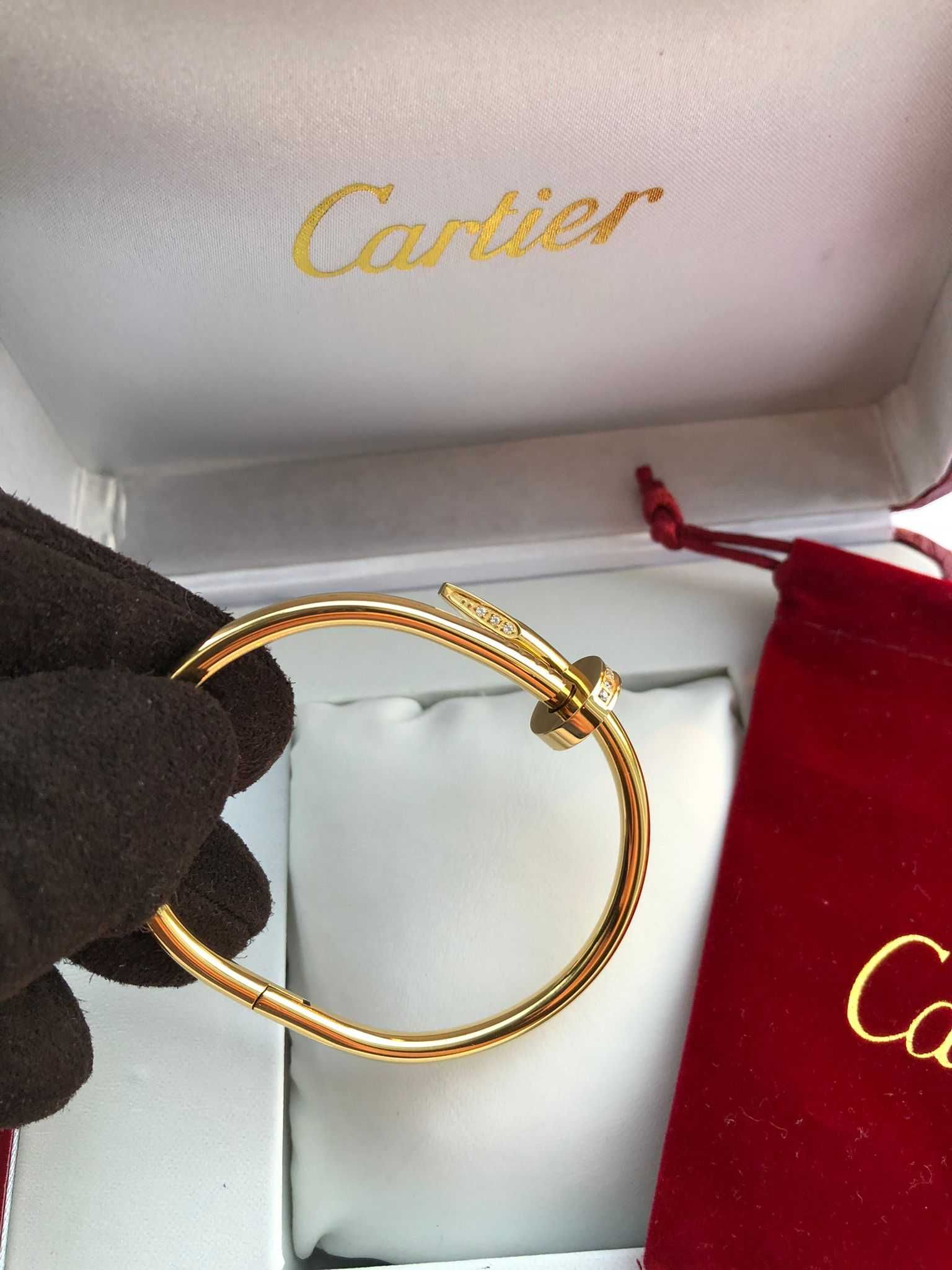Brățara Cartier Juste un Clou gold 750 Diamond