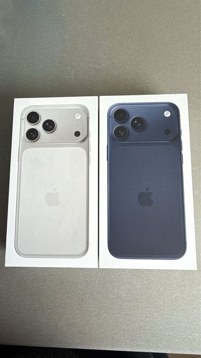 Iphone 17 PRO Max 512 Gb Silver/Deep Blue Varianta cu SIM Noi/Sigilate