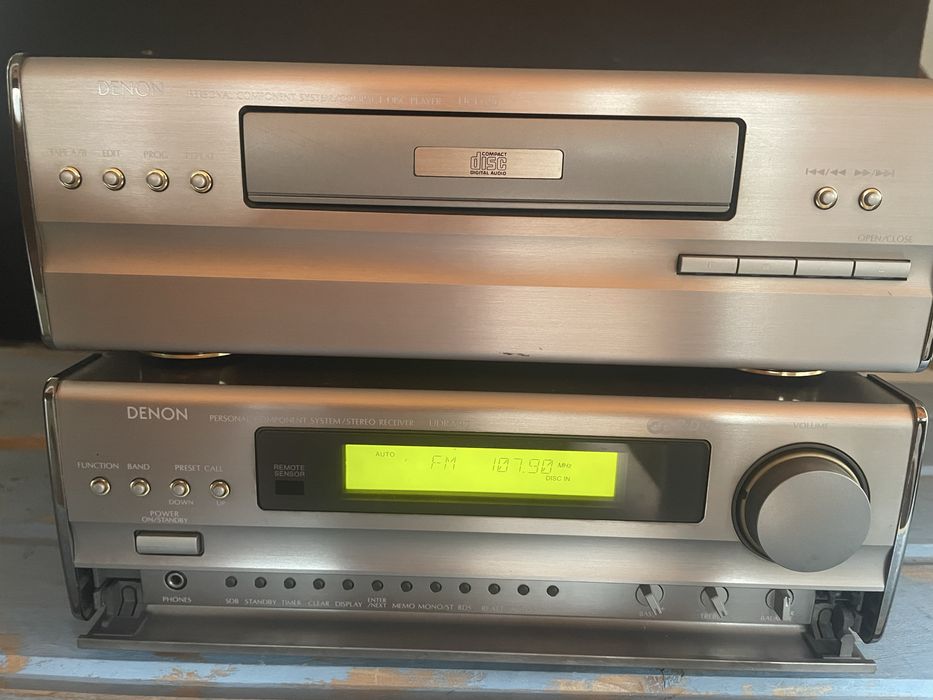 Denon amplituner + cd player