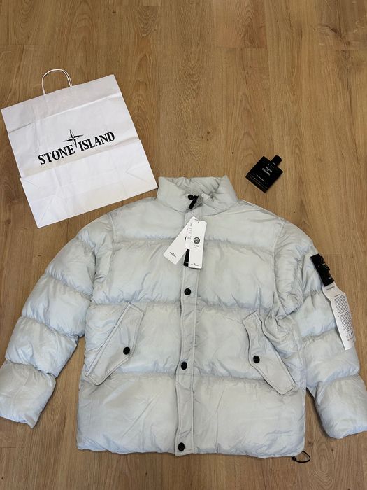 Stone Island Garment Dyed  Crinkle Reps R-Ny Down