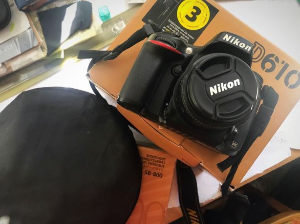 Nikon D610 + obiectiv 50 mm
