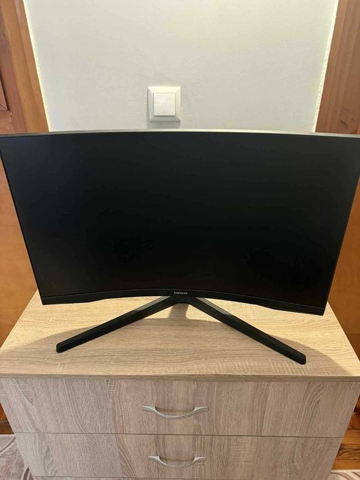 Гейминг монитор Samsung - Odyssey G5 G51C, 27'', 165Hz, 1ms, FreeSync