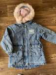 Продам куртку аляску на девочку 8-10 лет