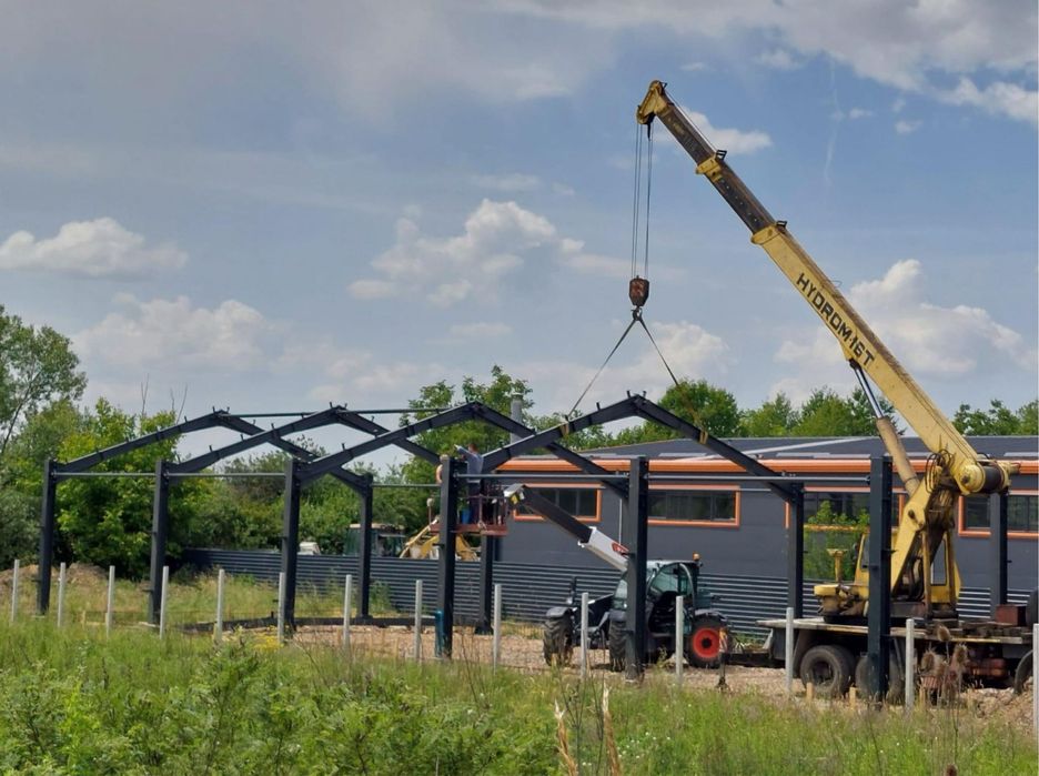 • Construim Hale Metalice la gata / structuri metalice oriunde in tara