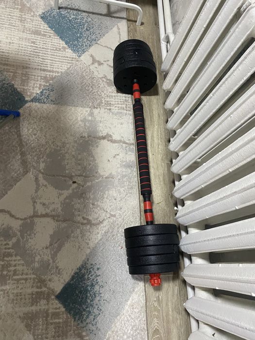 Продам штангу гантели 2в1 (20кг)