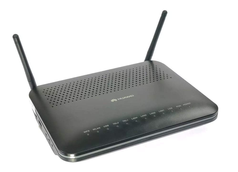 GPON(оптоволоконо) роутер Huawei EchoLife HG8245
