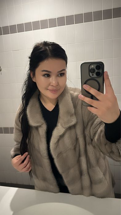 Норковые шубы таза мех