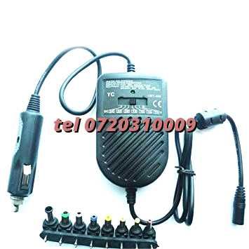 Alimentator Auto Universal Laptop12v 8 Capete Schimb