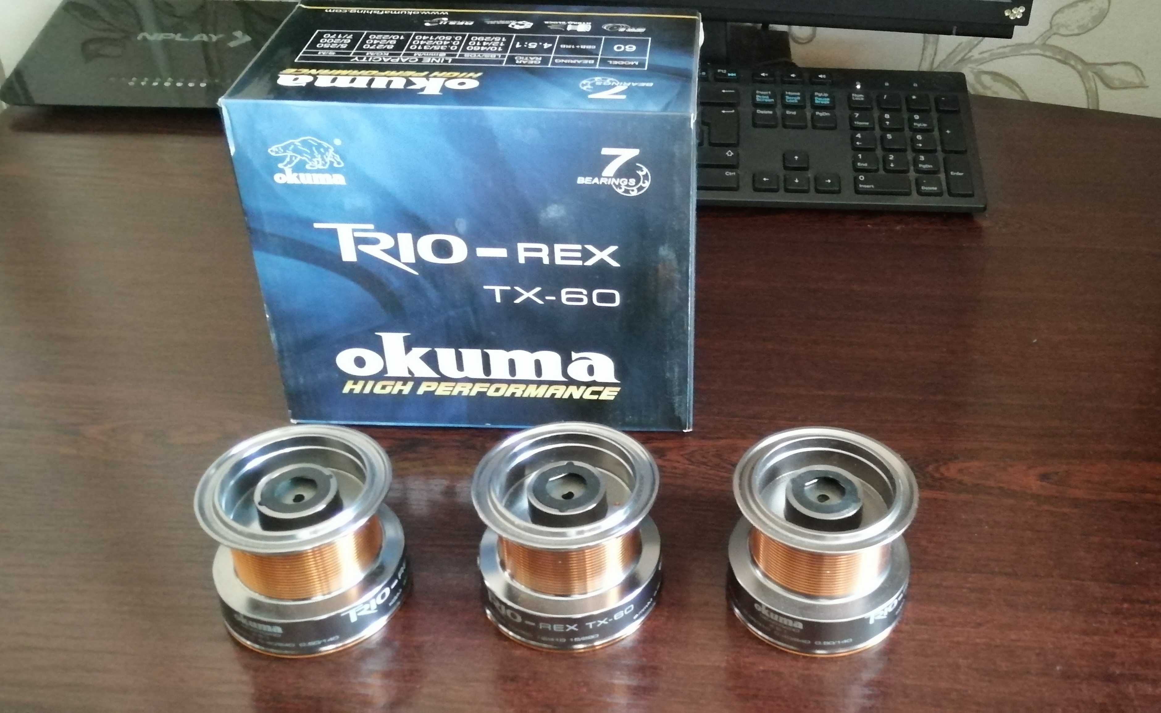 макара OKUMA TRIO-REX TX- 60