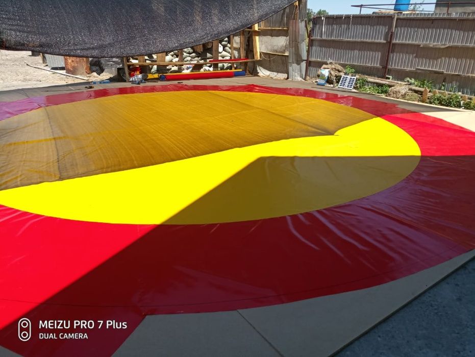 Борцовский ковер (без матов), 6м х 6м Доставка РК Скидка 10%