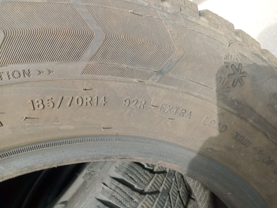 Продам зимние шины TRIANGLE 185/70/14
