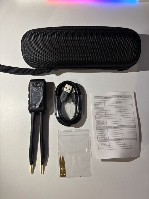 Penseta LCR cu punte ZT-MD1, identificare auto a componentelor, nou