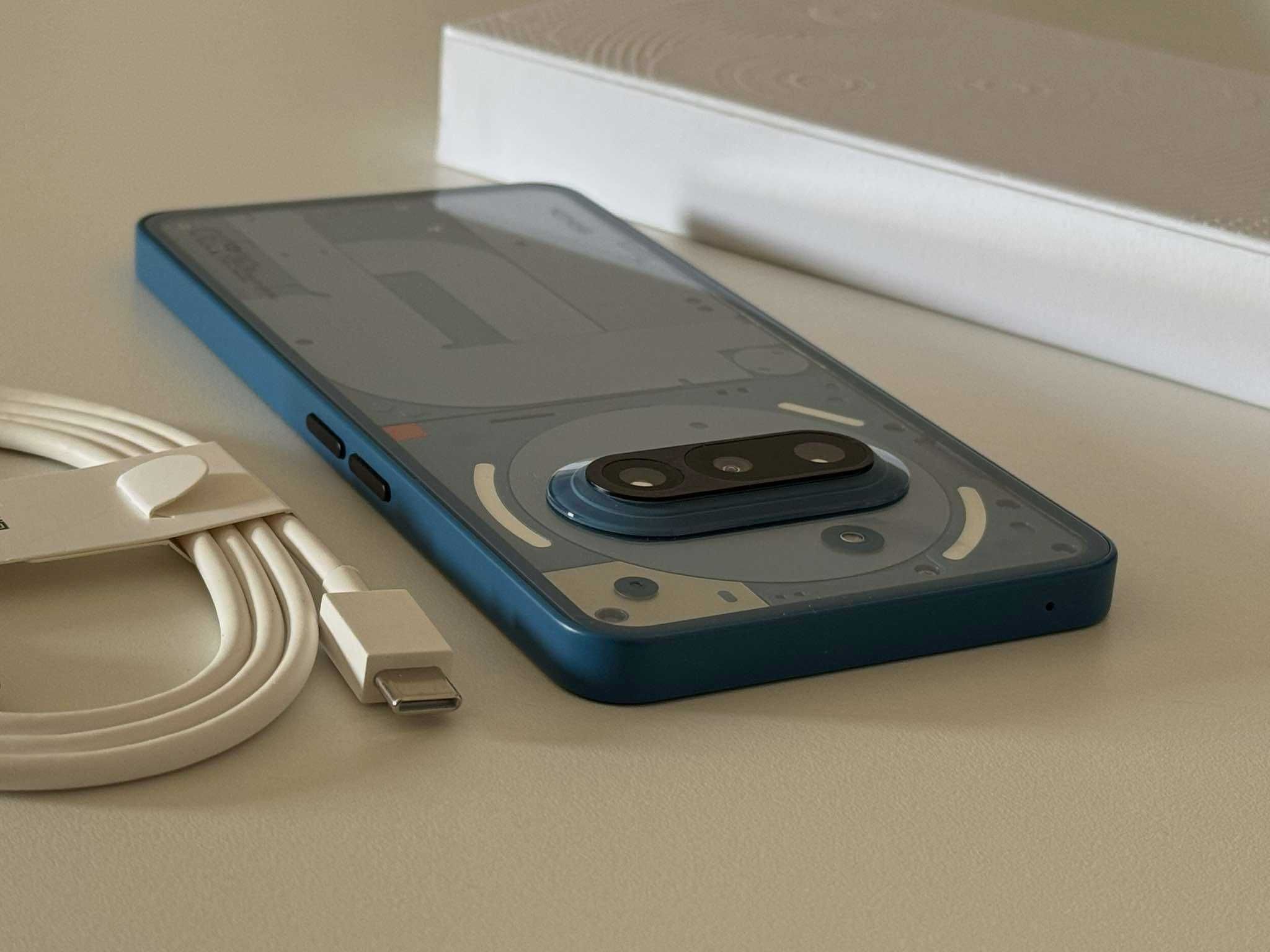 Бартер!Нов!24м.Гаранция! Nothing Phone 3a 256/12GB Blue (Син)