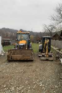 Sapaturi buldoexcavator si excavator 3 tone