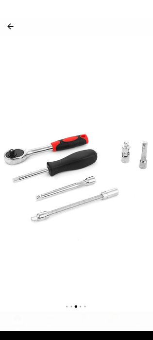 Set chei tubulare, QttvbTna, 46 piese, otel aliat