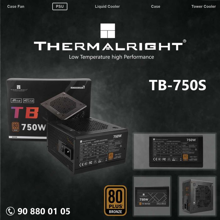 Thermalright TB750S BLACK Power Supply