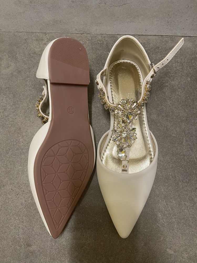 Pantofi eleganti, fara toc, 39