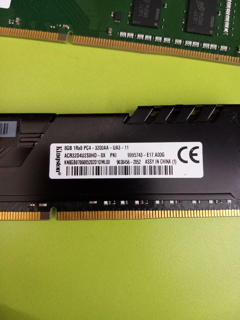 Рам памет Kingston Fury 16GB 2x8 3200AA DDR4