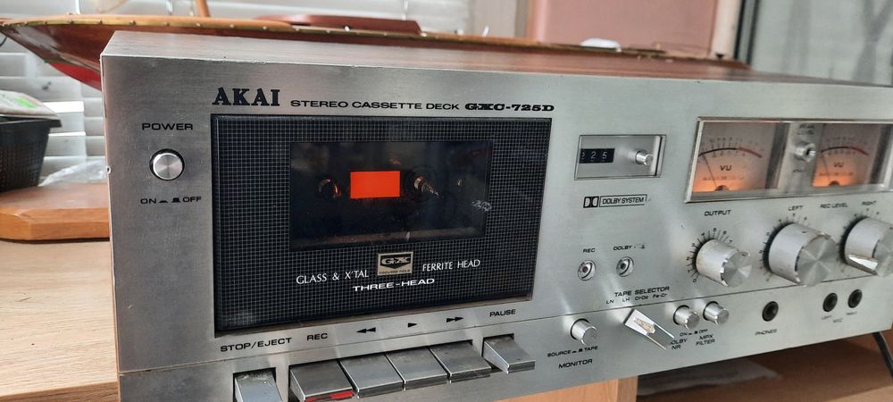 Akai GXC725D  Касетъчен Дек Три глави