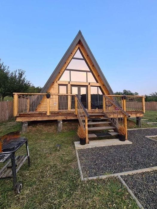 Construim Terase, Foisoare, Case si Cabane stil A-Frame din structura