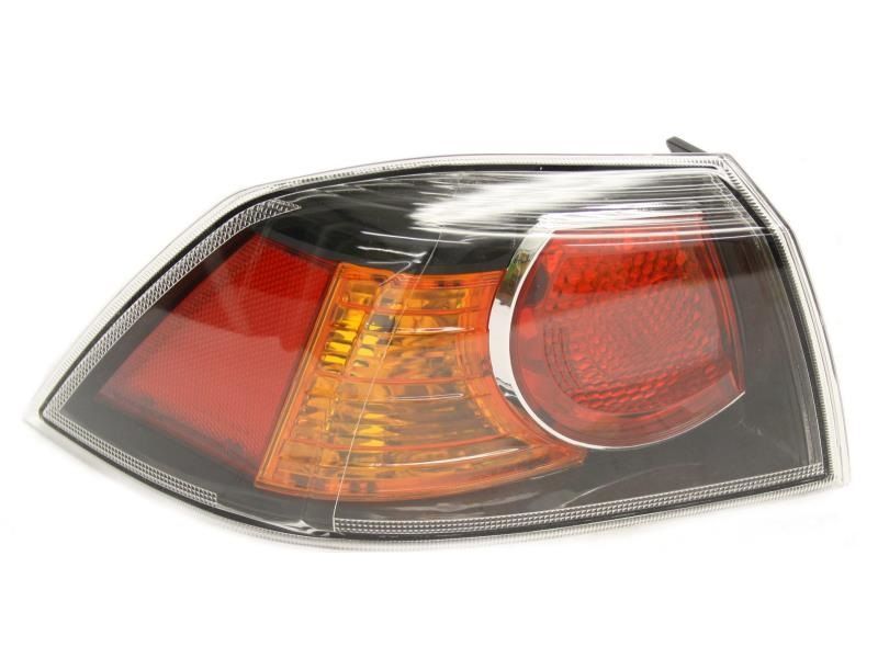 Lampa spate, stop Mitsubishi Lancer (Cy0), 03.2007-, Lancer Evo X, 03.2008-, stanga/dreapta, exterior; tip bec W21/5W+W21W; carcasa neagra; cu locas bec, TYC