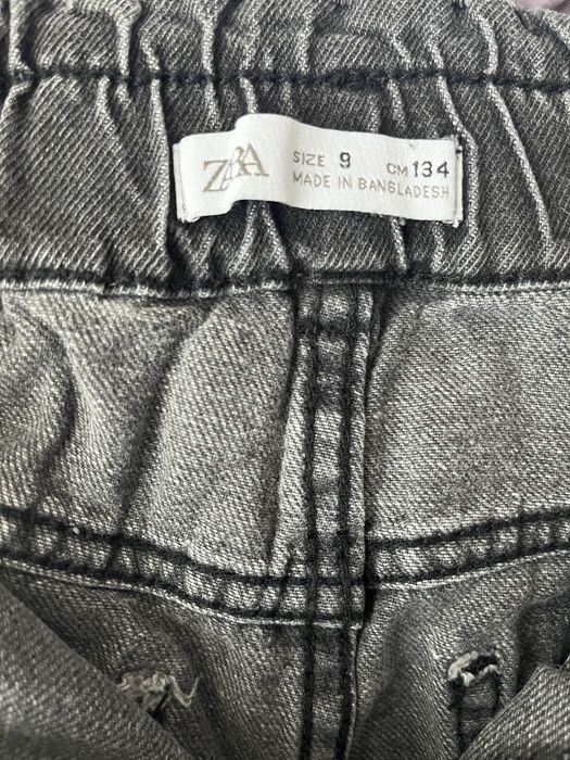 Blugi Zara negri fete marimea 134